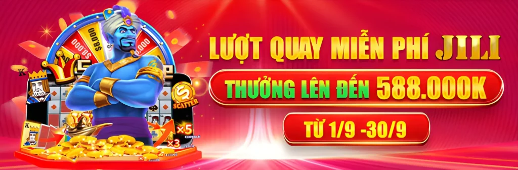 8qbes tặng người chơi nhận tới 588k khi chơi tại jili